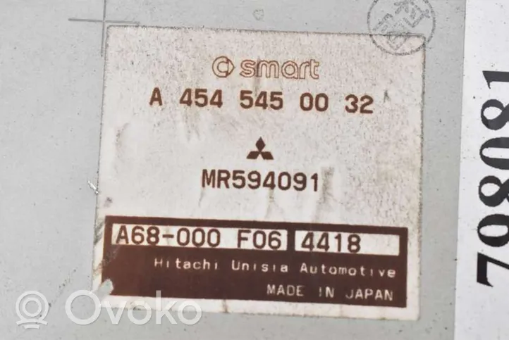 Mitsubishi Colt Unité de commande, module ECU de moteur MR594091