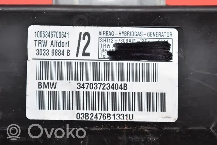 BMW X5 E53 Airbag sedile 34703723404B