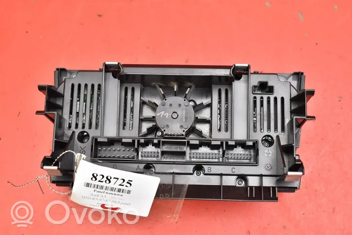 Audi A3 S3 A3 Sportback 8P Climate control unit 8P0820043BL