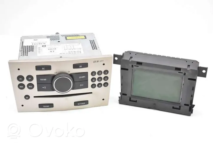 Opel Astra H Unidad delantera de radio/CD/DVD/GPS 13255553