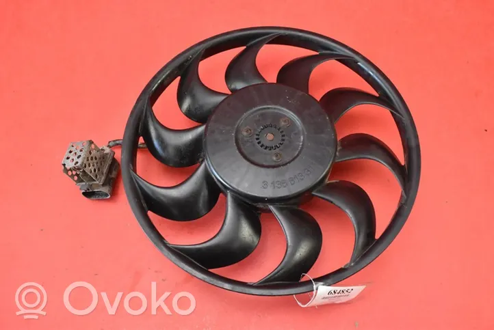 Opel Zafira B Electric radiator cooling fan 3136613311