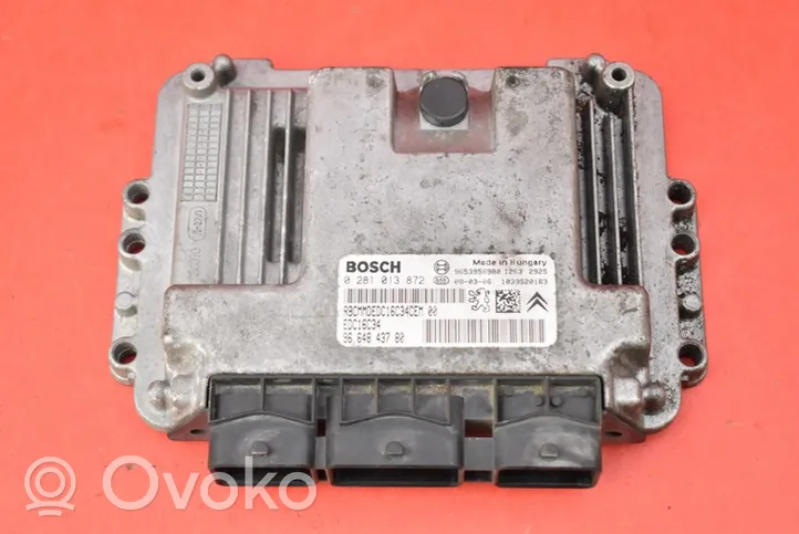 Peugeot 207 CC Komputer / Sterownik ECU silnika 9653958980