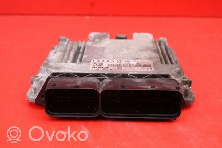 Audi A3 S3 A3 Sportback 8P Komputer / Sterownik ECU silnika 03G906016CC