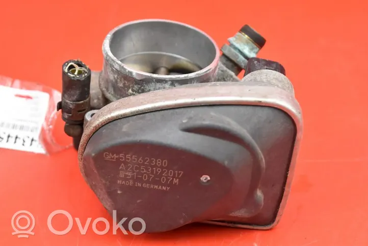 Opel Zafira B Throttle body valve 55562380