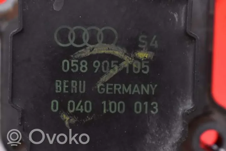 Audi A3 S3 8L Bobina di accensione ad alta tensione 058905105