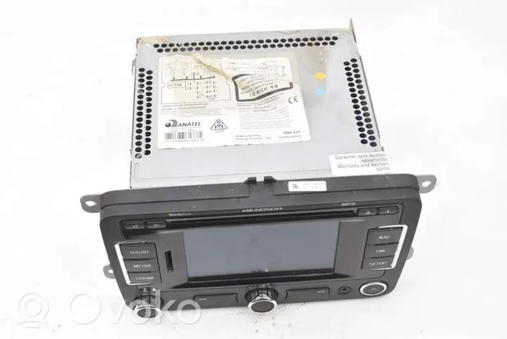 Skoda Superb B6 (3T) Panel / Radioodtwarzacz CD/DVD/GPS 3T0035192G