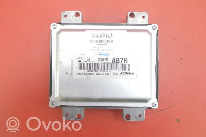 Opel Mokka Motorsteuergerät ECU 12669749