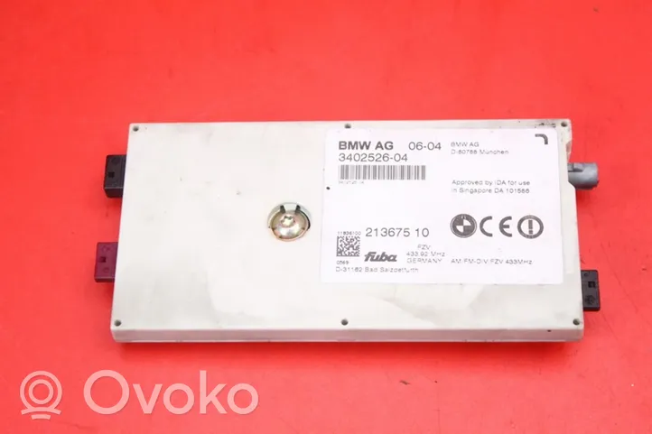 BMW X3 E83 Centralina/modulo motore ECU 3402526-04