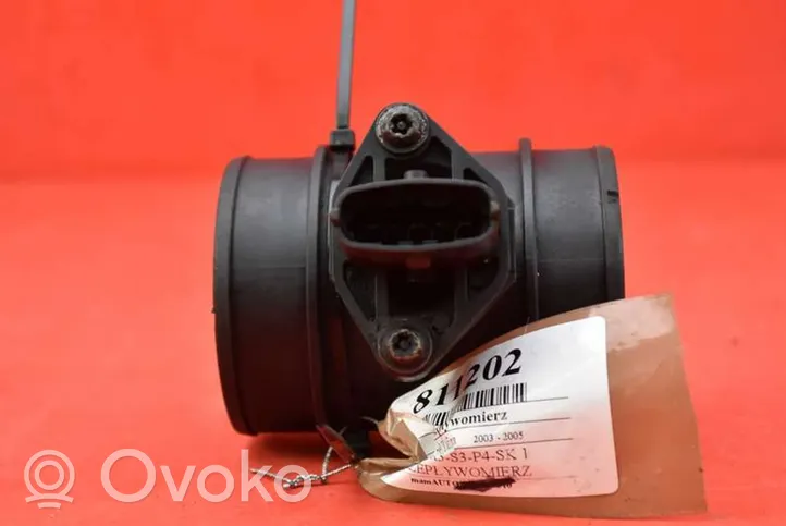 Opel Zafira A Mass air flow meter 24437502