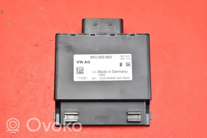 Audi A3 S3 A3 Sportback 8P Unité de commande, module ECU de moteur 8K0959663