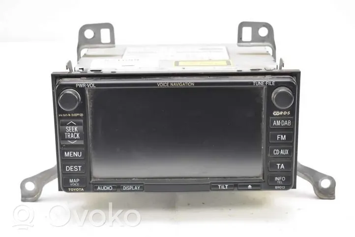 Toyota Avensis Verso Panel / Radioodtwarzacz CD/DVD/GPS 86120-20A90