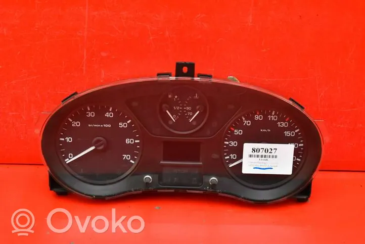 Citroen Berlingo Speedometer (instrument cluster) 9665983780