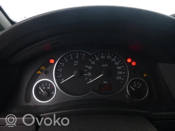 Opel Meriva A Speedometer (instrument cluster) 