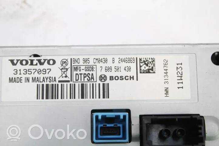 Volvo S60 Radio/CD/DVD/GPS-pääyksikkö 31344880