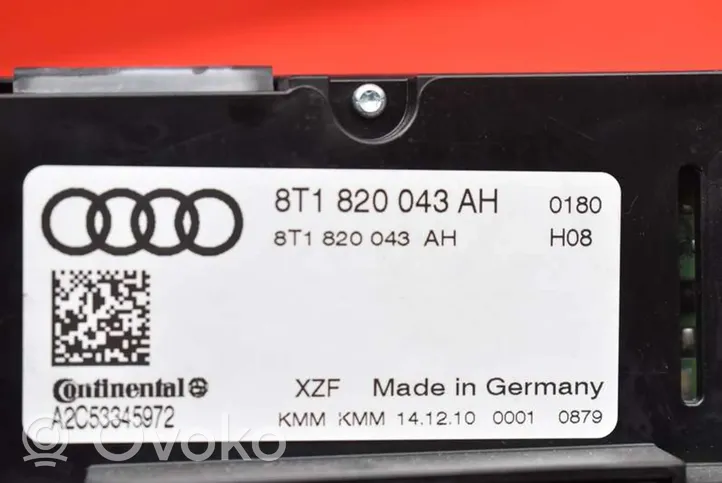 Audi A4 S4 B8 8K Centralina del climatizzatore 8T1820043AH