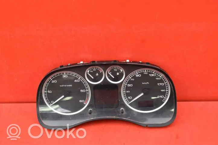 Peugeot 307 CC Speedometer (instrument cluster) P9636708880