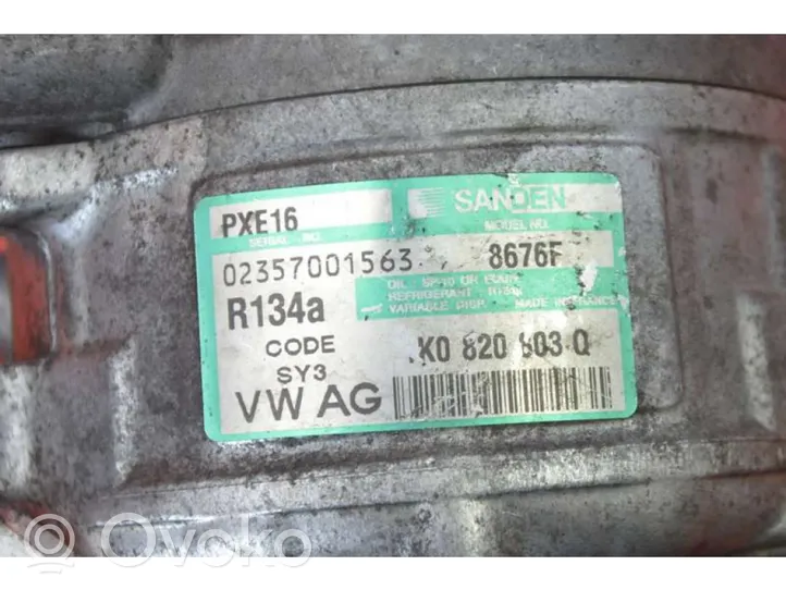 Audi A3 S3 A3 Sportback 8P Compressore aria condizionata (A/C) (pompa) 1K0820803Q