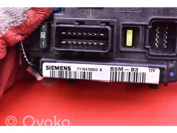 Citroen C3 Komputer / Sterownik ECU silnika 9650618480-00