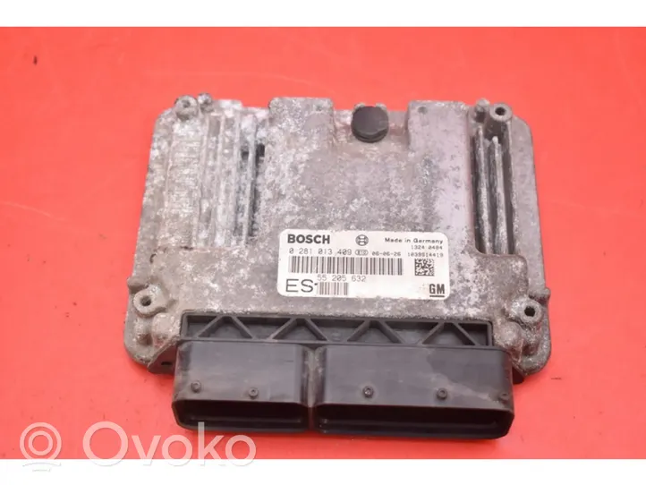 Opel Vectra C Unité de commande, module ECU de moteur 55205632