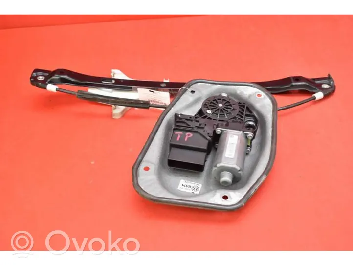 Volkswagen Golf IV Rear door window regulator with motor 1K4839462A