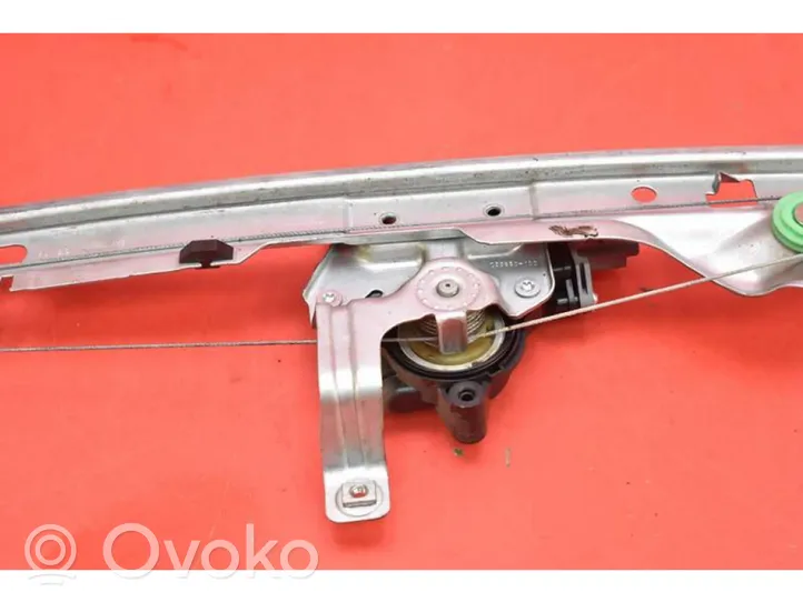 Peugeot 3008 I Rear door window regulator with motor 9682808780