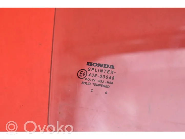 Honda Civic Rear door window glass HONDA