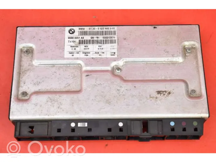 BMW 7 E65 E66 Centralina/modulo motore ECU 6920449