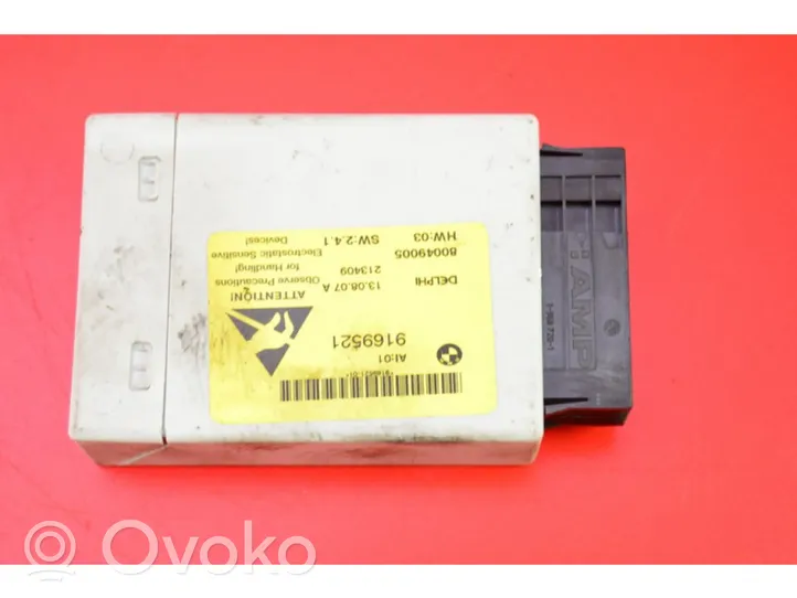 BMW 5 E60 E61 Unité de commande, module ECU de moteur 9169521