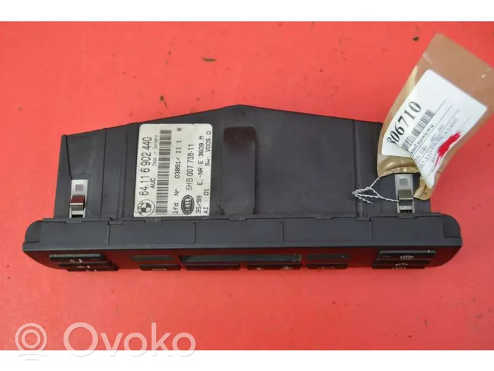 BMW 3 E36 Panel klimatyzacji 64116902440