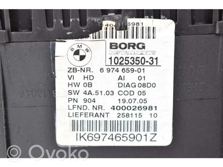 BMW X3 E83 Tachimetro (quadro strumenti) 6974659