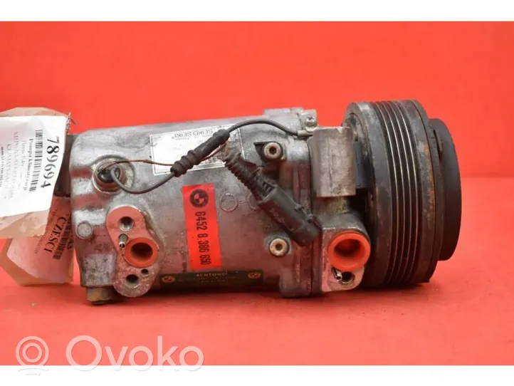 BMW 3 E46 Ilmastointilaitteen kompressorin pumppu (A/C) 8386650