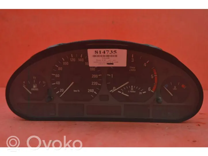 BMW 3 E36 Compteur de vitesse tableau de bord 8386096