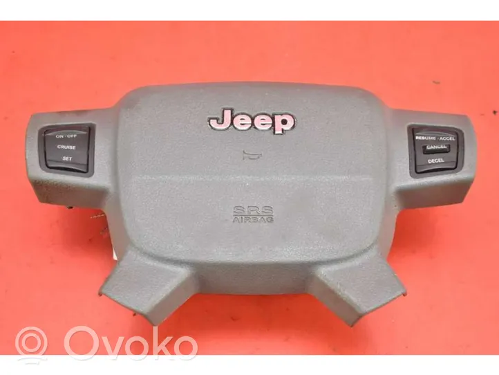 Jeep Grand Cherokee (WK) Poduszka powietrzna Airbag kierownicy P5JJ281D5AD