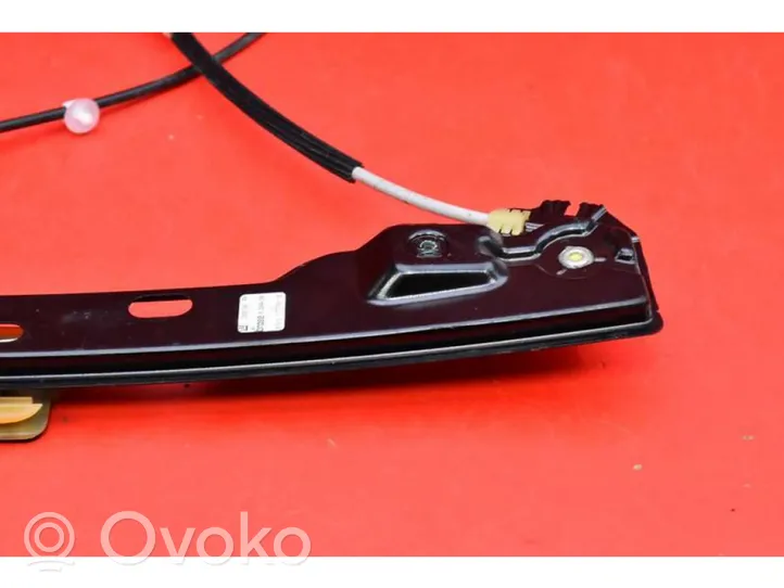 Opel Astra J Front door window regulator with motor 13350759