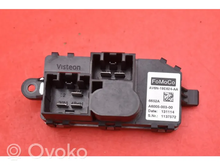 Ford Focus Rezystor / Opornik dmuchawy nawiewu AV6N-19E624-AA