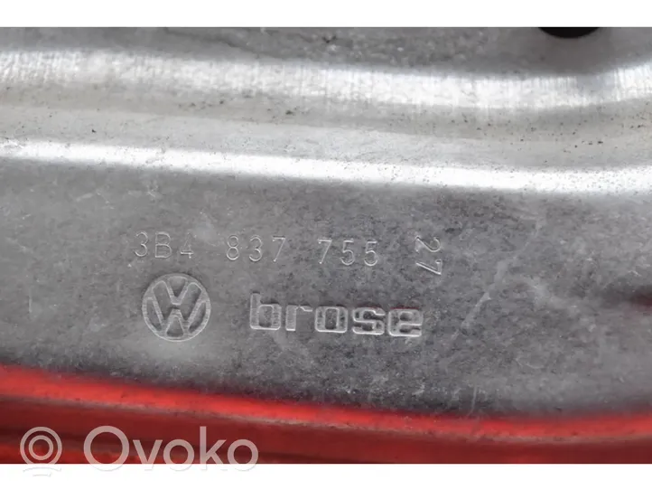 Volkswagen PASSAT B5 Priekinio el. lango pakėlimo mechanizmo komplektas 3B4837755