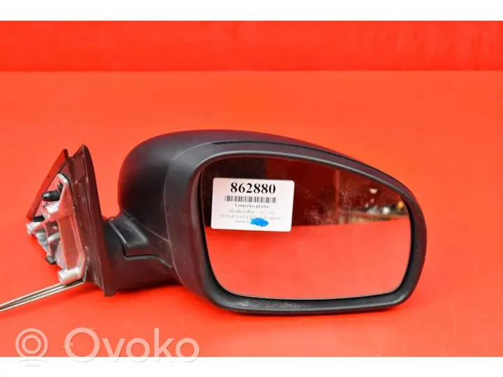 Skoda Fabia Mk2 (5J) Front door electric wing mirror 034287