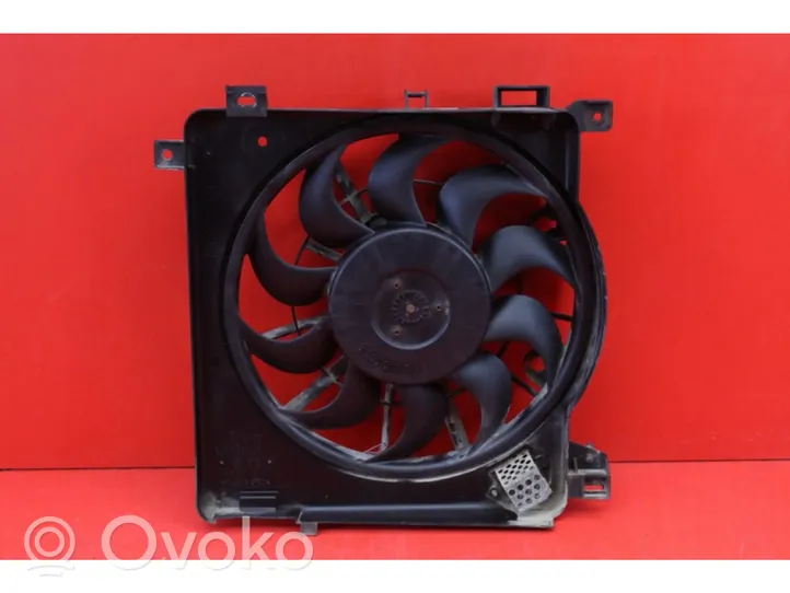 Opel Zafira B Electric radiator cooling fan 24467445