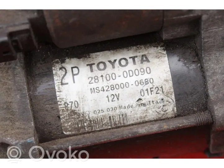 Toyota Avensis Verso Starter motor 28100-0D090