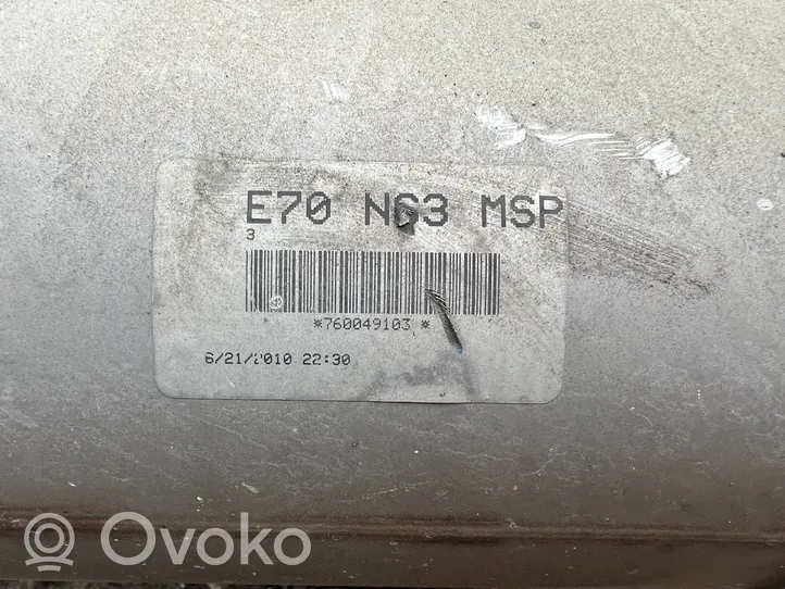 BMW X5 E70 Silencieux / pot d’échappement 760049103