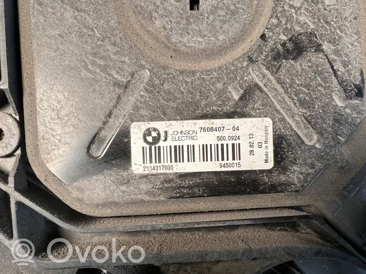 BMW 3 F30 F35 F31 Radiatorių komplektas 7640509