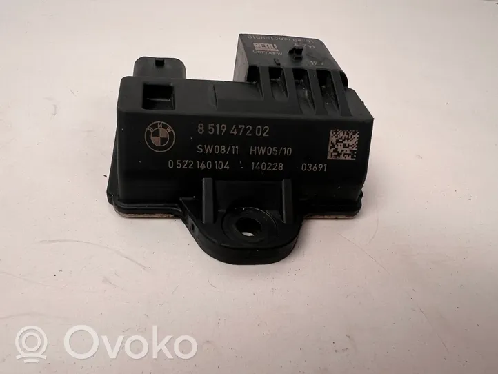 BMW 5 F10 F11 Glow plug pre-heat relay 