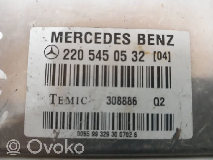 Mercedes-Benz S W220 Calculateur moteur ECU 2205450532