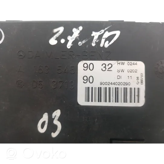 Mercedes-Benz ML W163 Module confort 1635459032