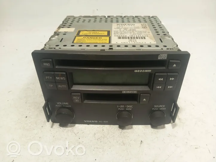 Volvo S40, V40 Radio/CD/DVD/GPS-pääyksikkö 30887084