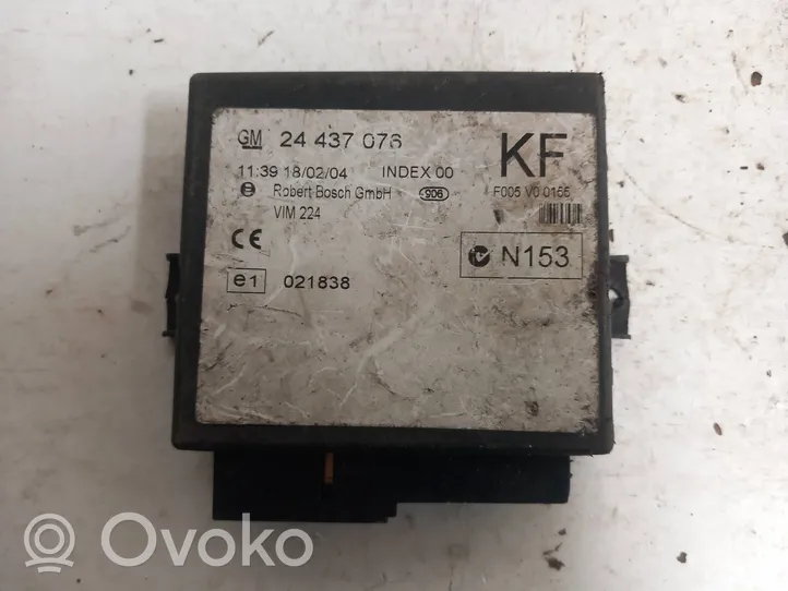 Opel Vectra B Moduł / Sterownik komfortu 24437076