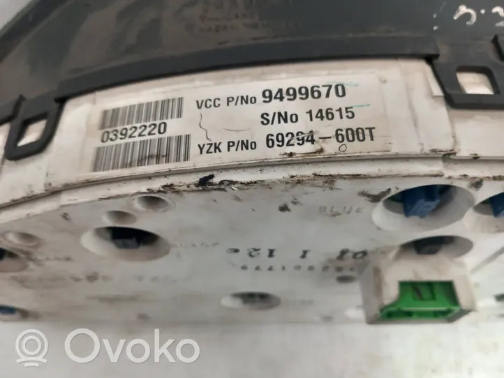 Volvo S60 Спидометр (приборный щиток) 9499670