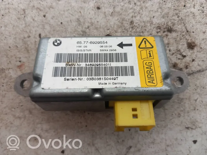 BMW 7 E65 E66 Air suspension control unit module (rear) 6929554