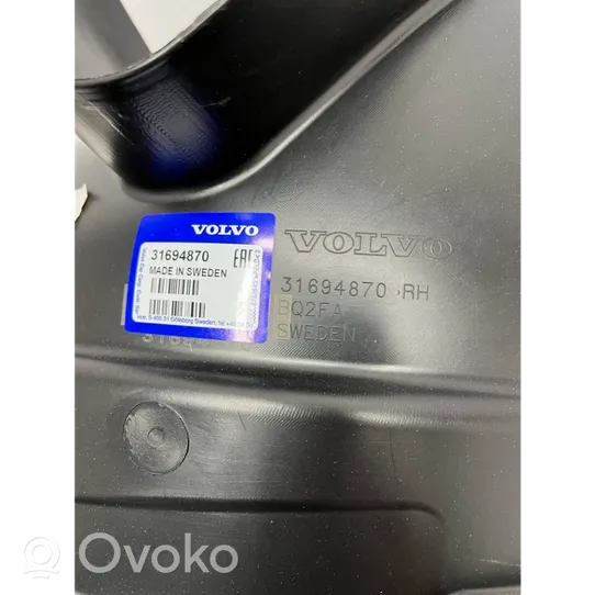 Volvo XC60 Pare-boue passage de roue avant 31694870
