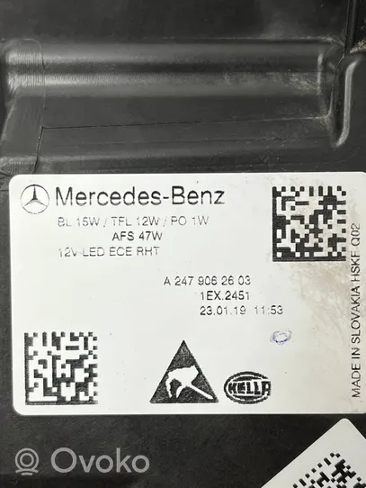 Mercedes-Benz B W247 Phare frontale A2479062603